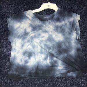 Short Sleeve Tie Dye Top